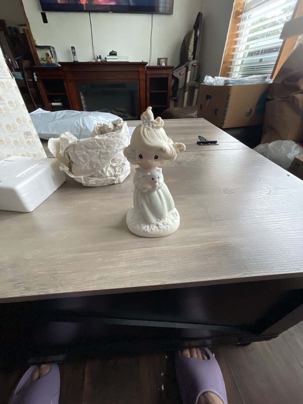 #Q Precious Moments You Are Such A Purr-Fect Friend Figurine 524395